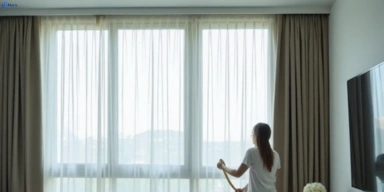Delicate sheer drape cleaning elizabeth-hills-nsw Matty Curtain Cleaning