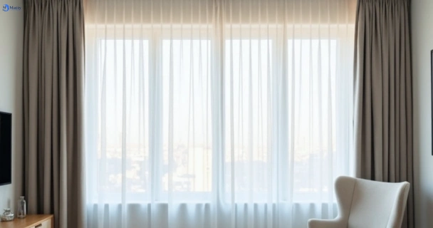 Restored vibrant drapes in elizabeth-hills-nsw QLD after Matty Curtain Cleaning